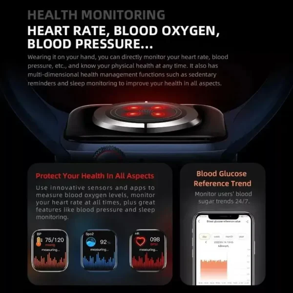 New GPS Smart Watch Series 10 For Apple Watch 10 Memory Music Video Bluetooth Call Waterproof NFC Smartwatch For Android IOS - Image 6
