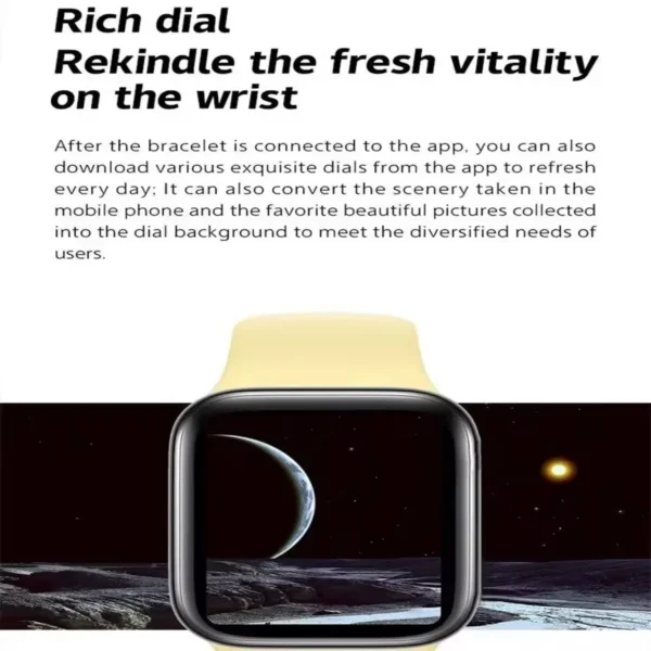 Smart Watch Answer Call Music Player Health Sport Bracelet Fitness Tracker Custom Dial Smartwatch Women Men Gift 2024 New Clock - Image 4