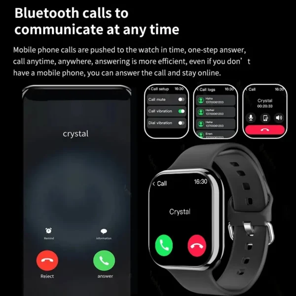 New GPS Smart Watch Series 10 For Apple Watch 10 Memory Music Video Bluetooth Call Waterproof NFC Smartwatch For Android IOS - Image 2