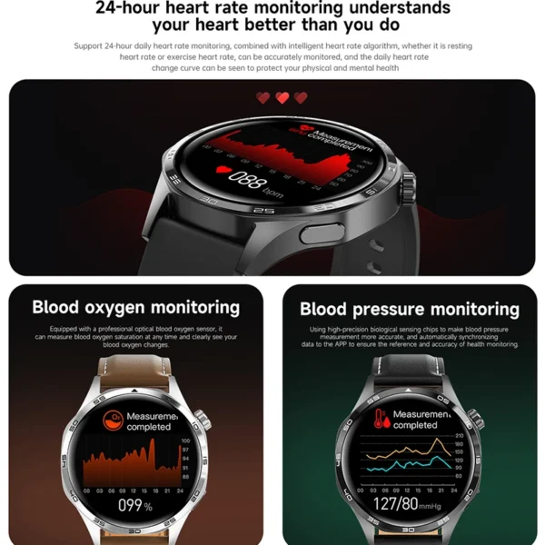 Watch GT5 PRO Smart Watch Men's GPS Motion Trajectory HD Screen Bluetooth Call NFC Multifunction Smartwatch Outdoor Sports Watch - Image 2