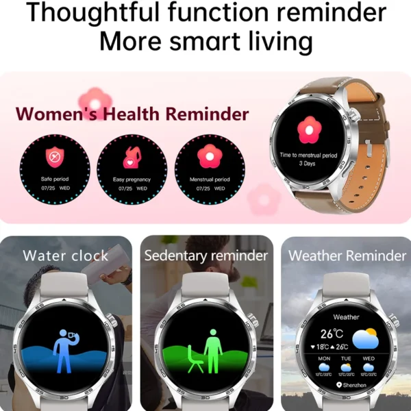 Watch GT5 PRO Smart Watch Men's GPS Motion Trajectory HD Screen Bluetooth Call NFC Multifunction Smartwatch Outdoor Sports Watch - Image 5