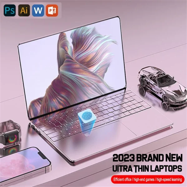 Leno 15.6'' Office Laptop 32GB DDR4 1024GB SSD Windows 11 N5095 Notebook Computer IPS FHD 1080P Display 5G/2.4Ghz WiFi USB 3.0