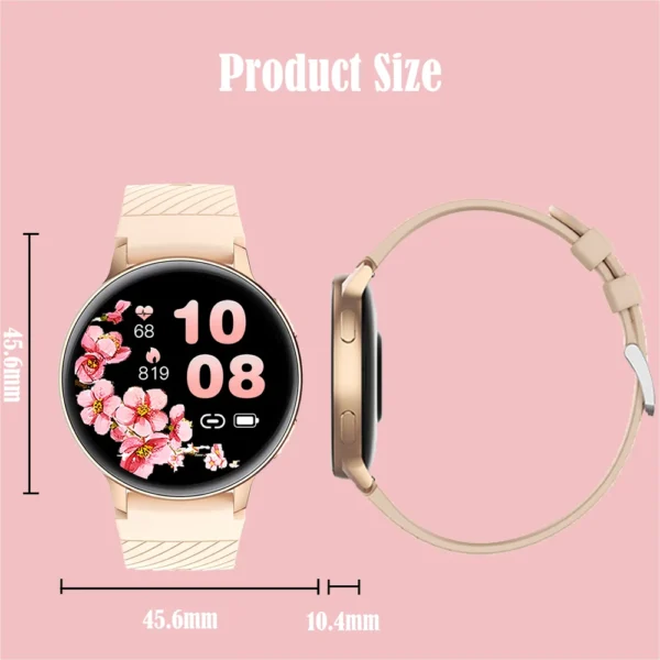 SENBONO New Women Smart Watch Bluetooth Call Fitness Tracker 100+ Sport Modes Waterproof Smartwatch Women Men for Android iOS - Image 6
