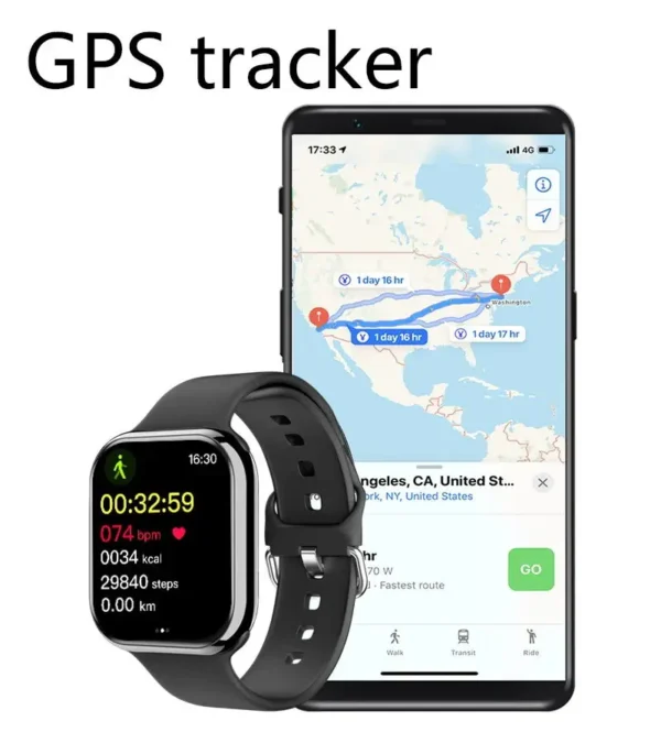 New GPS Smart Watch Series 10 For Apple Watch 10 Memory Music Video Bluetooth Call Waterproof NFC Smartwatch For Android IOS - Image 4